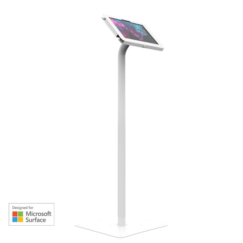 Elevate II系列 - 落地架 Kiosk (白) -- Surface Pro 7+ | 7 | 6 | 5 | 4 適用 - KAM301W