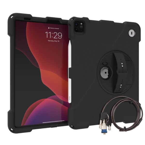 aXtion Bold MPS多功能防盜防水軍規防摔保護套 - iPad Pro 12.9 第六代(2022年版) | 第五代 | 第四代 適用 (附鋼纜鎖) - CWA433KL - Image 5