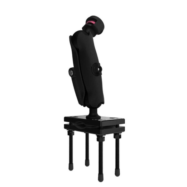 MagConnect磁吸式大承載重機械夾具型(加寬型)鋁合金支架(38mm球頭) - MMU330